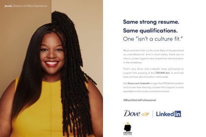 photo of campaign Ending hair discrimination in the workplace